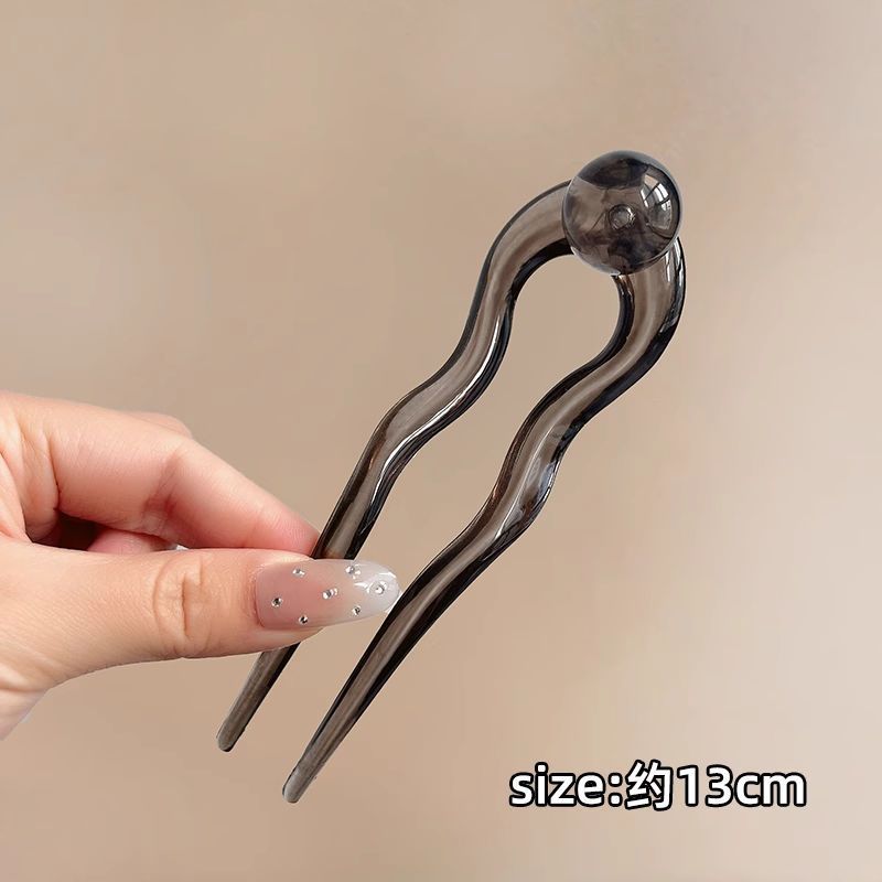 Horquilla en forma de U de alta calidad para mujer, horquilla para el cabello de todo fósforo diaria, horquilla para el cabello de la moda coreana, tocado, accesorios para el cabello con peine