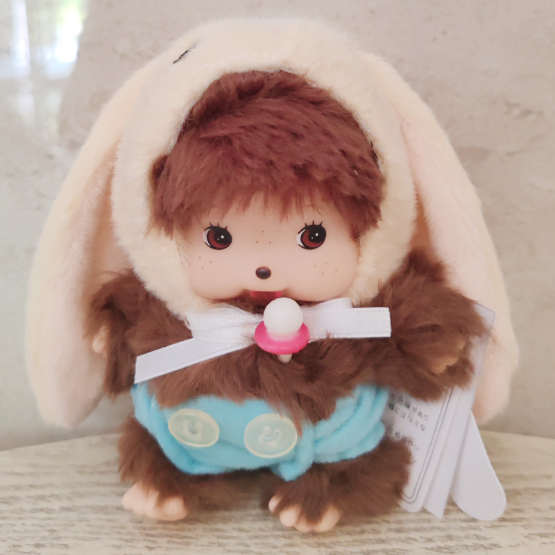 Monchic mengqiqi15CM pequeño vestido muñeca de felpa colgante bolso colgante producto transfronterizo buen producto nuevo producto