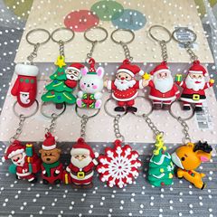 カップルキーホルダー車のキーペンダントクロスボーダークリスマス人形キーホルダーペンダント絶妙な小さなギフト小物