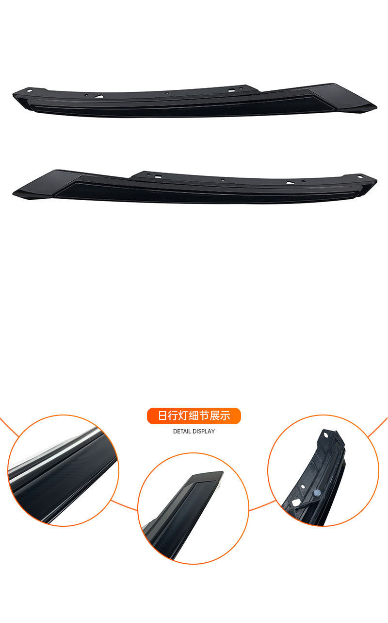 Headlight Eyebrow Daytime Running Lights for Honda Civic 10th Gen