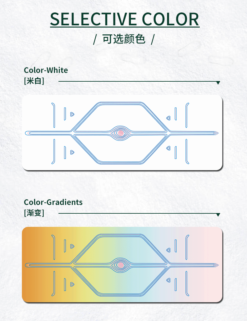 PU数码印花瑜伽垫