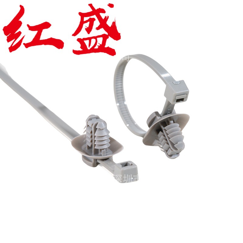 HellermannTyton杉树头分体式固定扎带156-01465 | T50RFTOVAL
