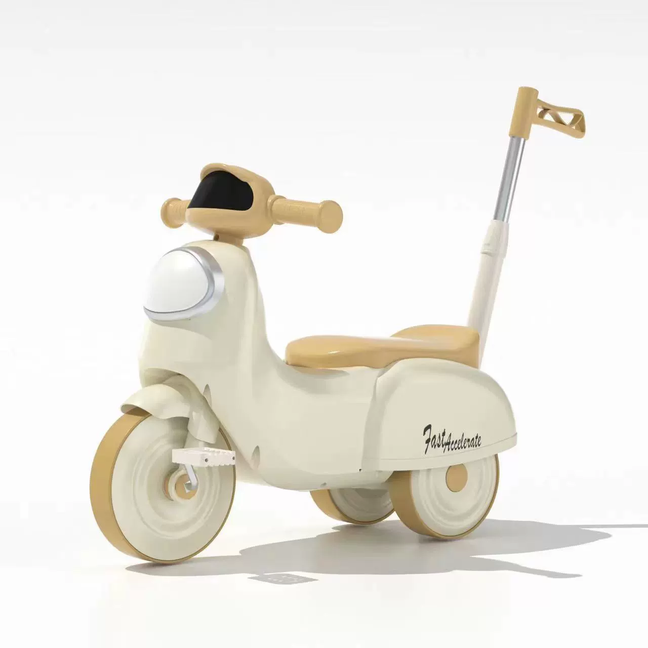 Детский трехколесный велосипед, машинка на педальном приводе, детский самокат, пластиковая игрушечная машинка для детей, машинка-каталка.