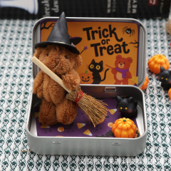 跨境热销Halloween Teddy Gift Box可爱万圣节泰迪熊礼盒创意礼品