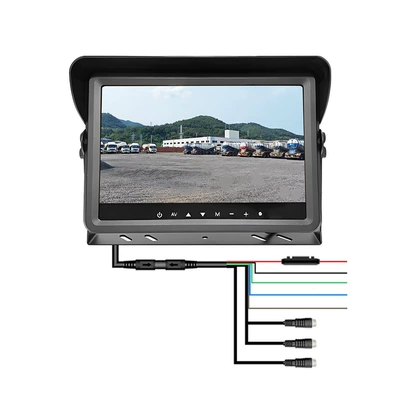 Car 10inch Waterproof Monitor for Car display - 101inch-ahd-waterproof-monitor-3-way