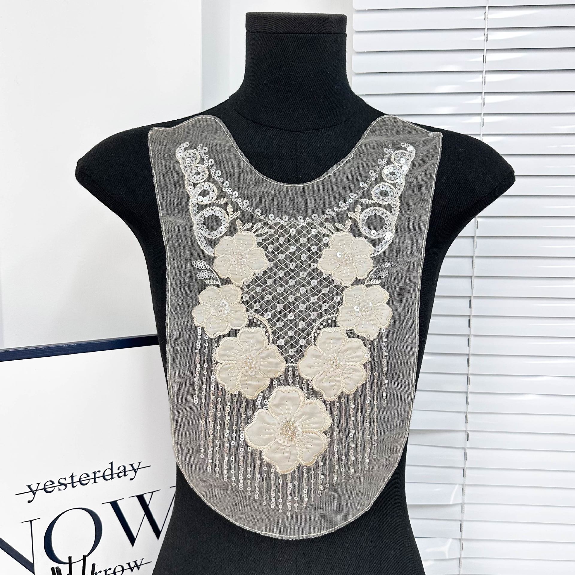 Cuello de cuentas, vestido de boda, vestido de moda, vestido de baile, decoración, decoración, collar falso, al por mayor transfronterizo