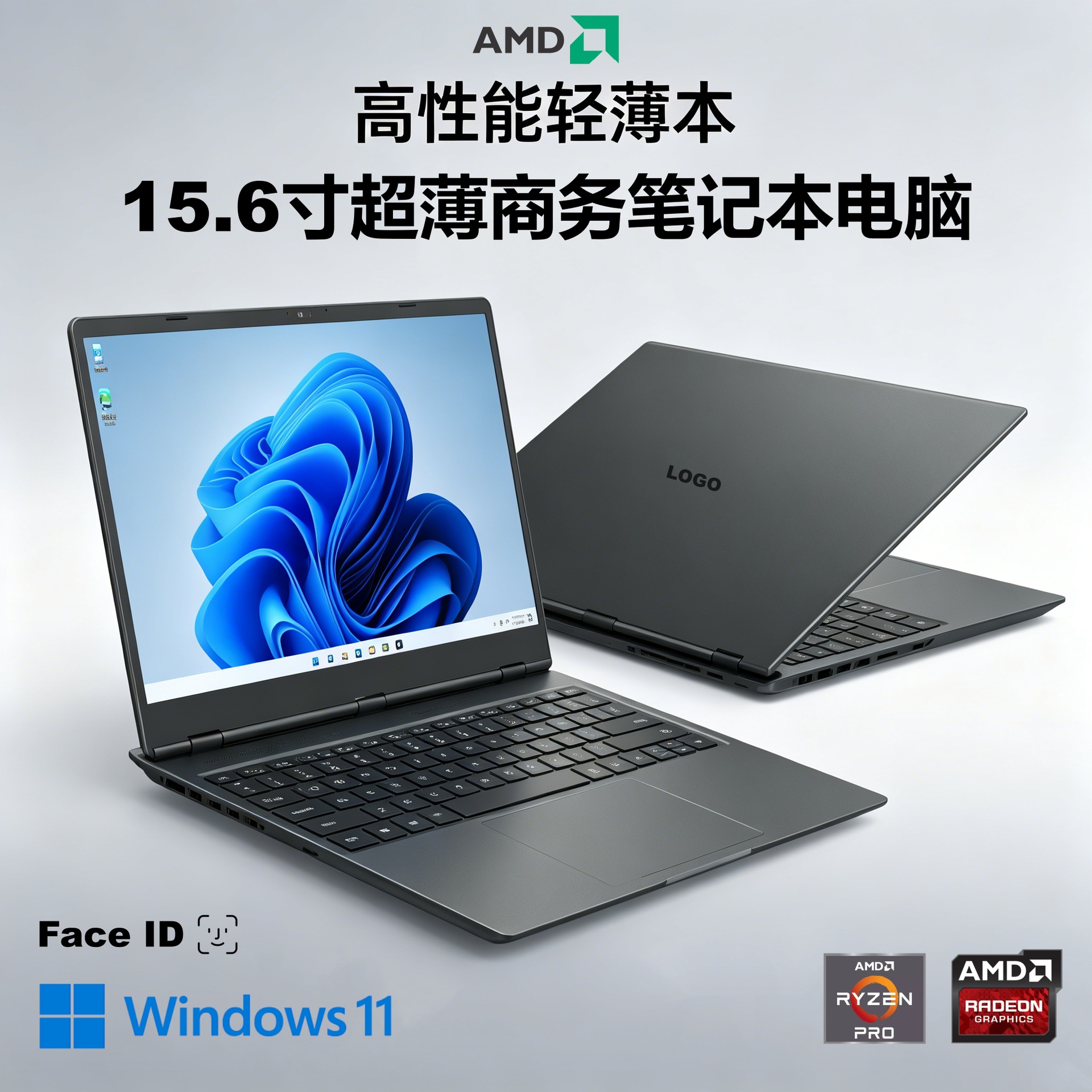 Light and thin design laptop