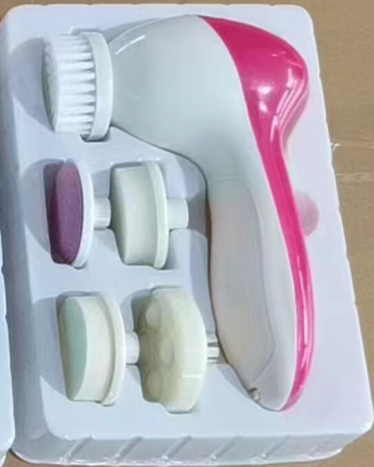 クロスボーダー卸売り五合一洗顔器電気洗顔器洗顔器顔洗浄器マッサージ美容器プレゼント|undefined