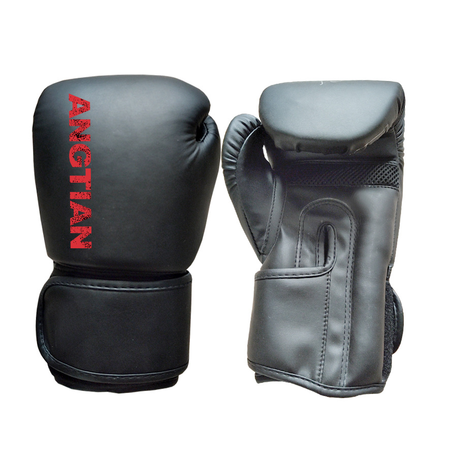 Fábrica Angtian guantes de boxeo personalizados guantes de entrenamiento de lucha de boxeo adulto image 4