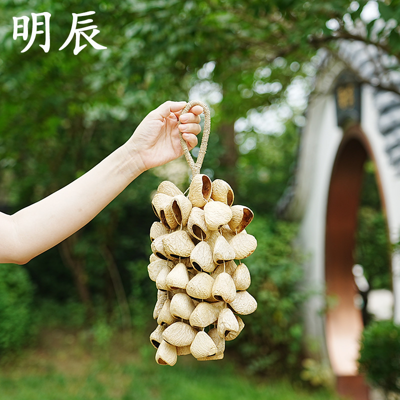 手摇铃印尼黑果pingji（4*15颗）手工果壳印尼进口果实声音疗愈|undefined