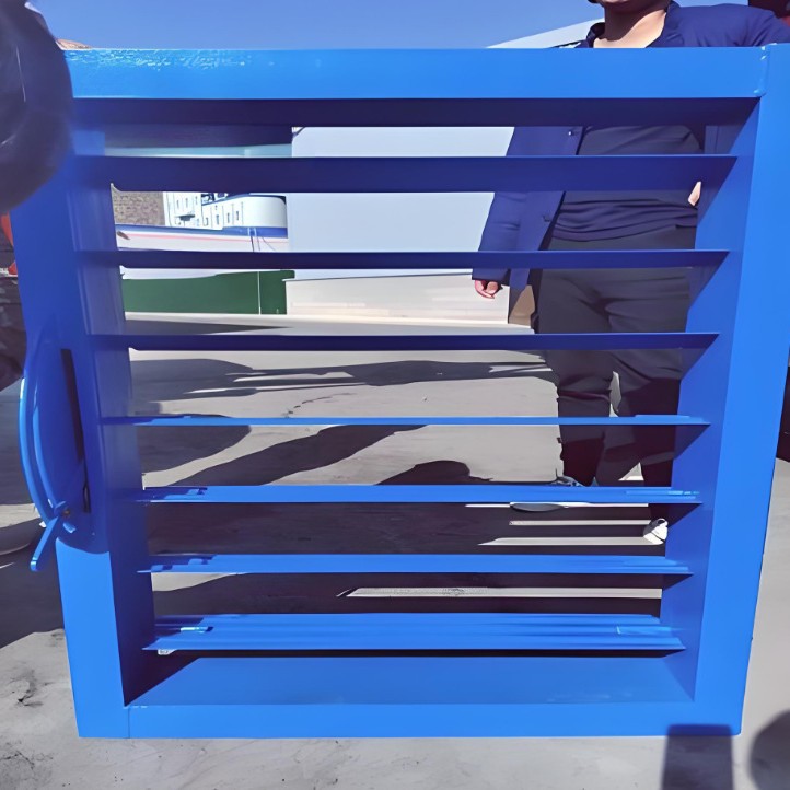 Ventana de ventilación tipo persiana ventana de ventilación sin presión minera ventana de ventilación ajustable automática fabricante