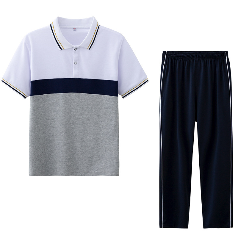 夏中学生制服セット、中学生男女運動会クラス制服、小学生半袖Tシャツグループユニフォーム|undefined