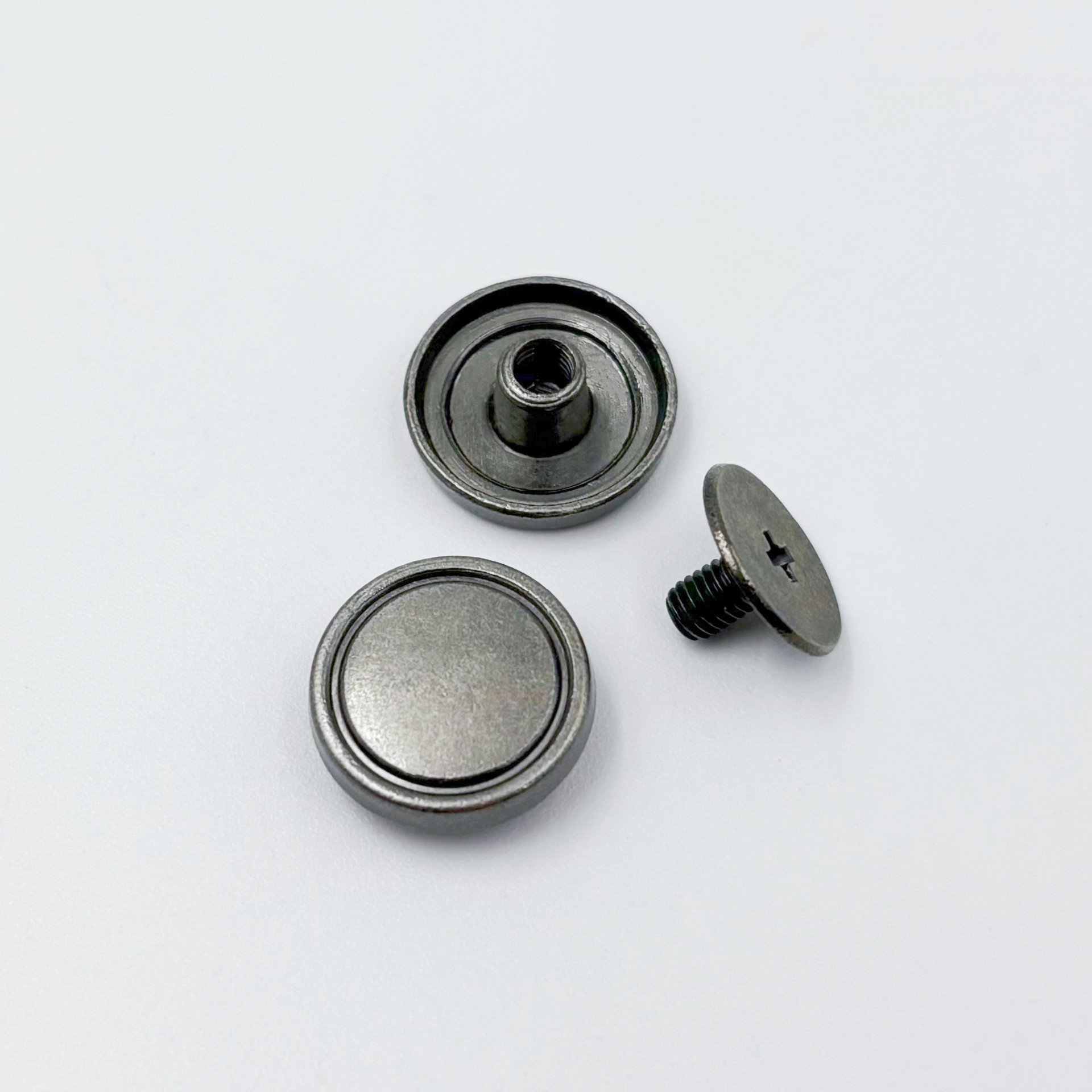 Botón de cordón de sandalias sin clavos fijo botón de decoración accesorios de hardware botón de enlace de botón de tornillo desmontable