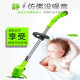 Electric lawn mower rechargeable household small lithium battery lawn mower lawn mower tool lawn trimmer artifact
