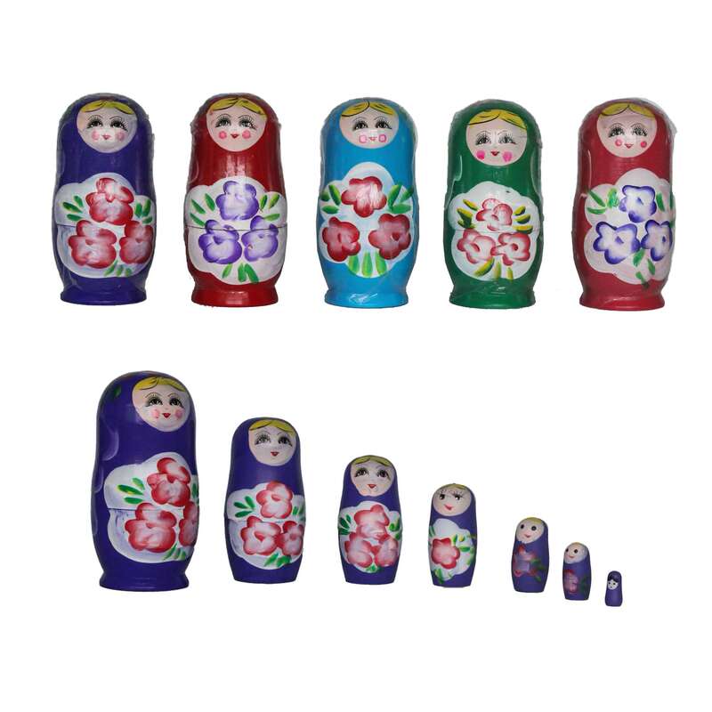木製の新しい逸品の油の5階の大きい腹のロシアの子供の家の装飾品のカラーの子供の露店の卸売り|undefined