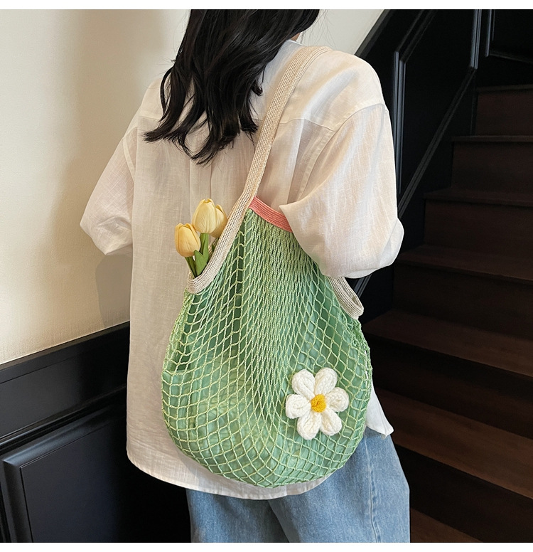 Trendy, casual, simple, high-quality and fashionable large-capacity tote bag 2025 Summer new style, stylish women's single-shoulder bag, trendy undefined