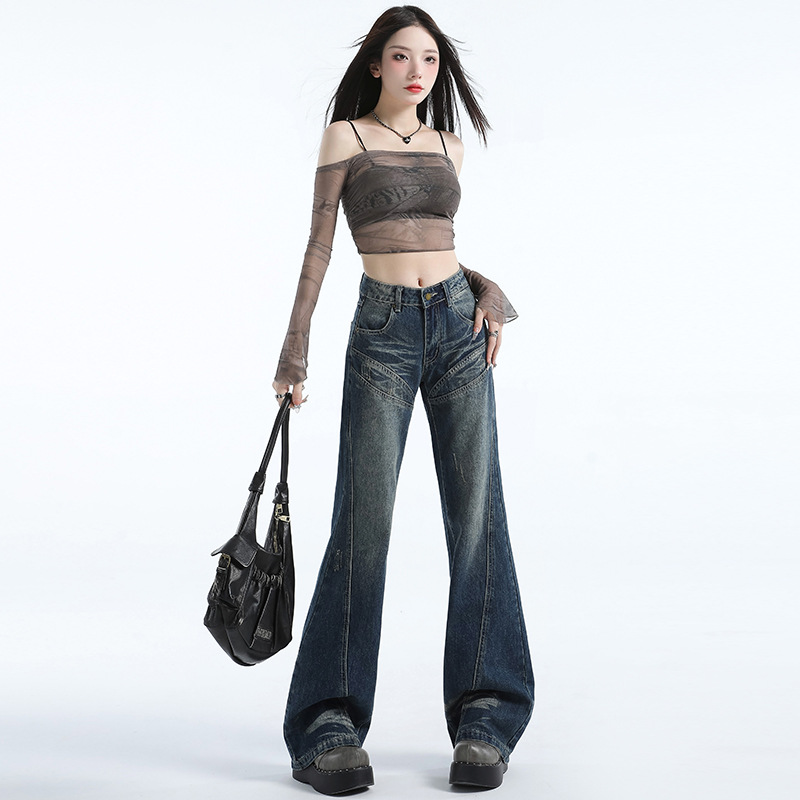 Retro autumn jeans