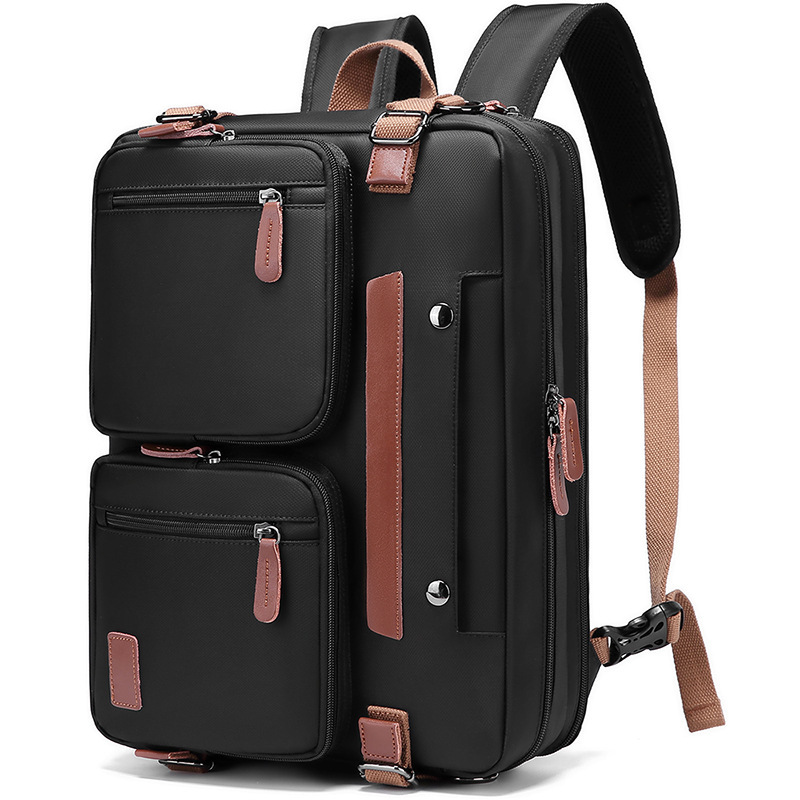 Source Manufacturer Professional Backpack with Customized Logo, Cross-Border Hot Model, Processing with Drawings and Samples, Business Computer Backpack