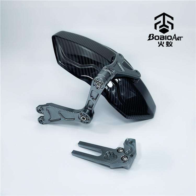 Electric vehicle fender – Xiaoniu Modified - second-generation-fender-universal-titanium
