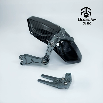 Electric vehicle fender – Fiber Rear Shield - second-generation-fender-universal-type-titanium-color