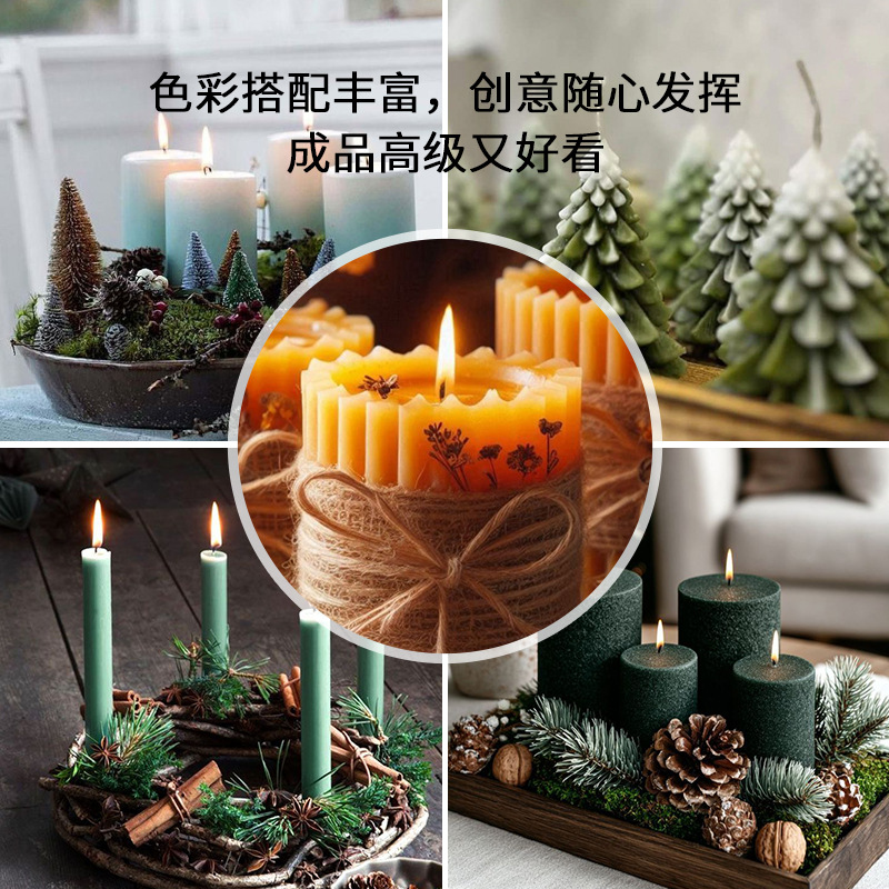 20 color aromatherapy candles, soap dyeing, DIY handmade high concentration 5ml oil-based soy wax co