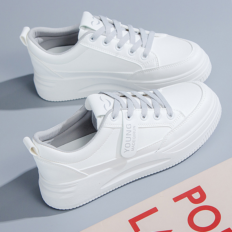 Little white shoes female 2021 spring ne...