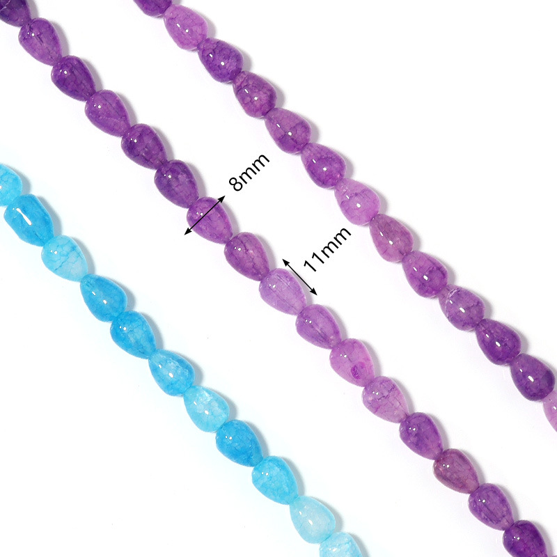 Cartoon Style Colorful Glass Polishing Jewelry Accessories 1 Piece