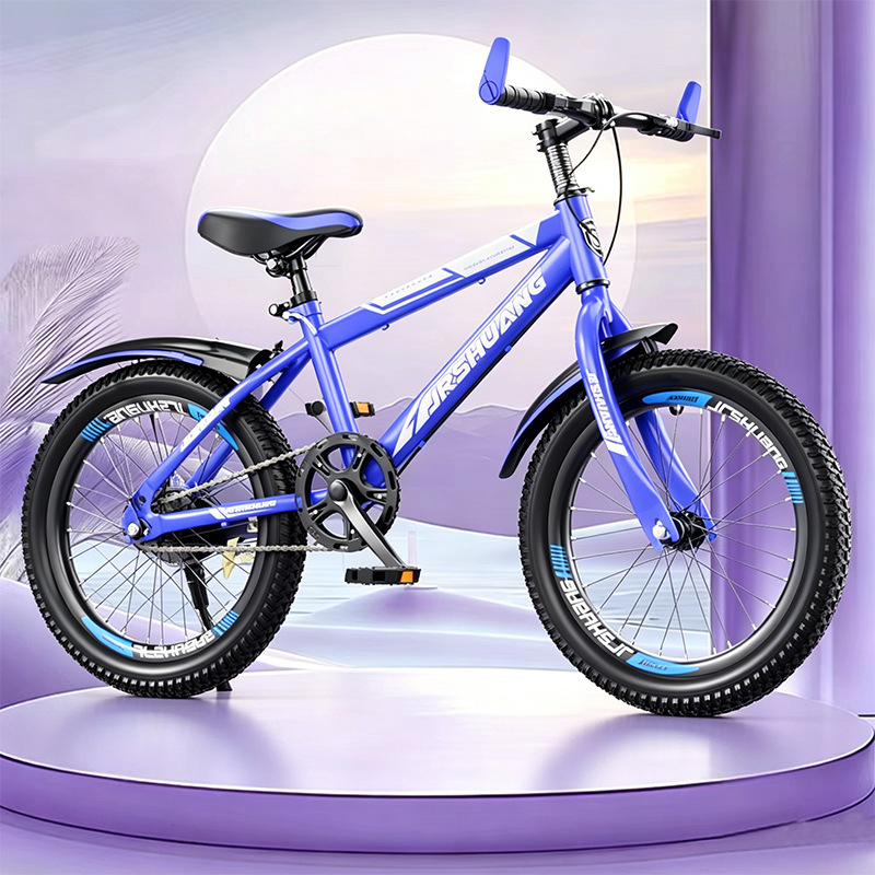 Bicicleta de montaña adolescente de velocidad única varón de velocidad de viaje ligero para mujeres 8 - 16 años de seguridad image 12