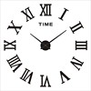 Creative large luminous hanging clock living room bedroom Yayli three -dimensional DIY clock study wall hanging art clock