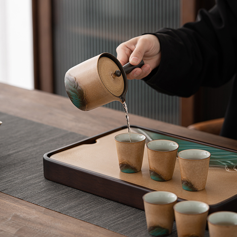 Qianlijiangshan Tea Suite Tea Suite Chain Cup