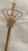 Diamond jewelry beauty pageant's ceremonial item, the scepter, cross -standing cane wholesale fairy stick