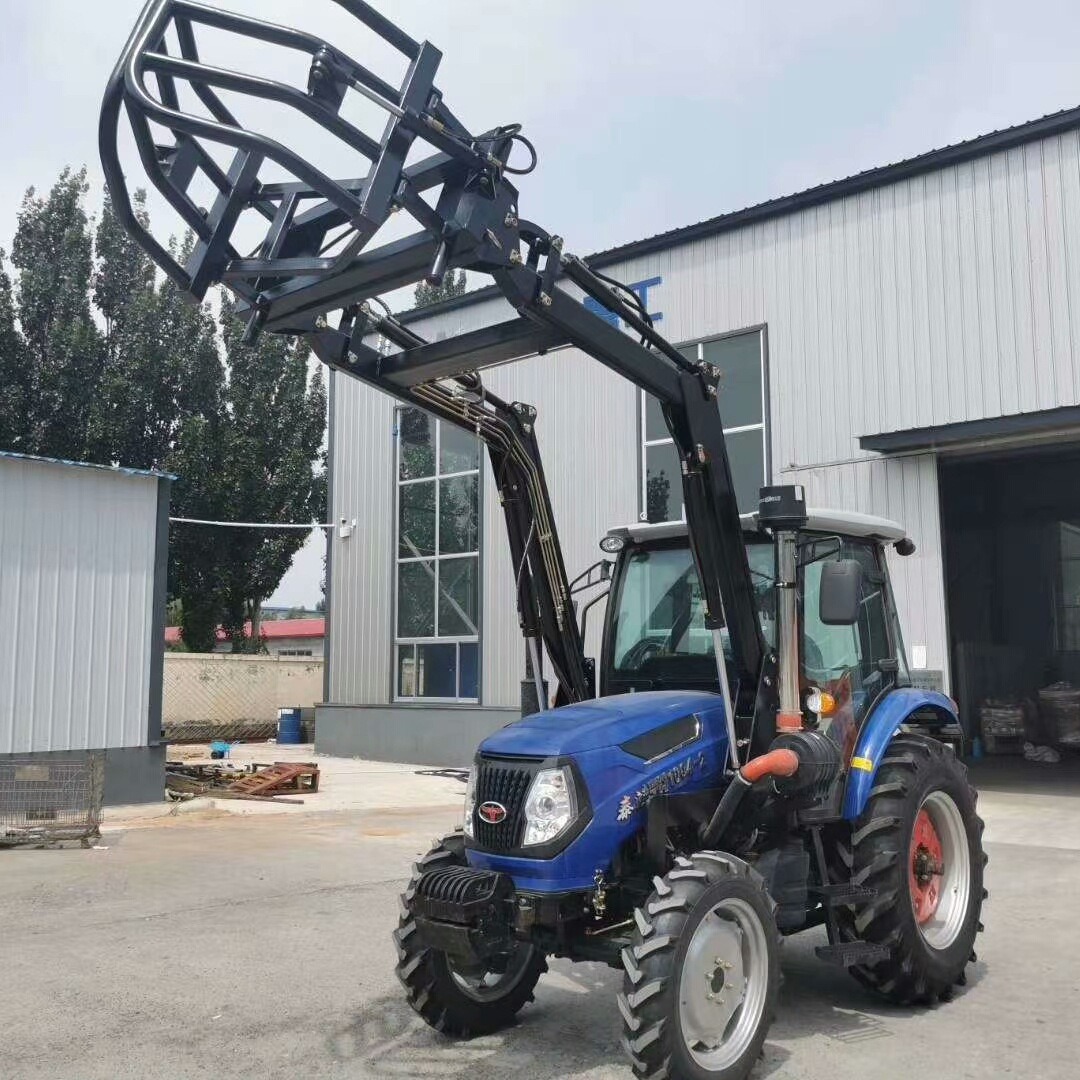 拖拉机前装 前铲与后挖柴油机农机轮式轮挖挖掘机多功能微耕机