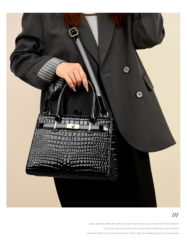 Dames handtas groot van lakleer luxe business tas voor dames_voghion.com