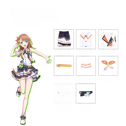 World Plan Cosplay PJSK MORE MOREJUMP Takaya Kinoshita and Aeri Kosplay Women's Costume