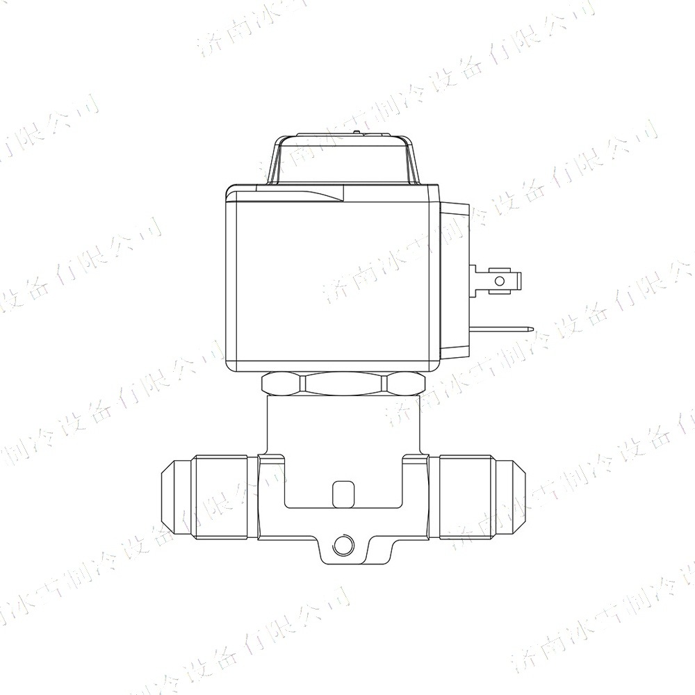 Castel卡士妥电磁阀1064N/3A6,常闭,SAE连接,带线圈,隔膜先导式