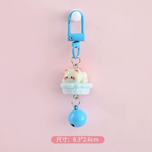Oval buckle-blue kitten
