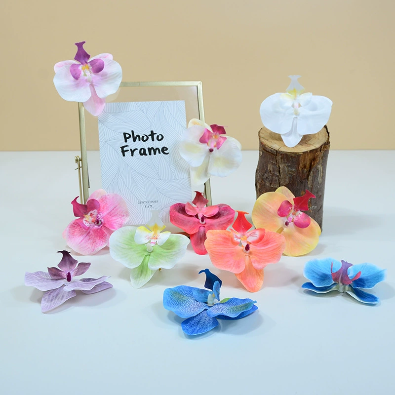 Симулятор шелковой ткани фаленопсис цветы свадебное оформление украшения