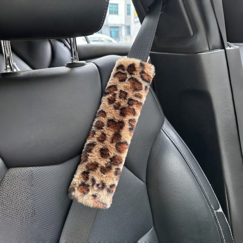 Stuffed Shoulder Cover Car Seat Belt Extended Shoulder Cover Child Seat Protection Anti-Slip Shoulder Strap