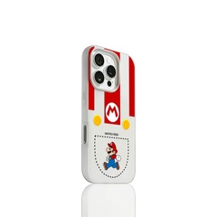 奔跑马里奥适用Phone16promax苹果14pro不会撞壳手机壳15新款13全