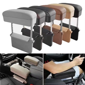 Car storage box seat clip gap storage box multifunctional car wireless charging armrest box elbow support storage box