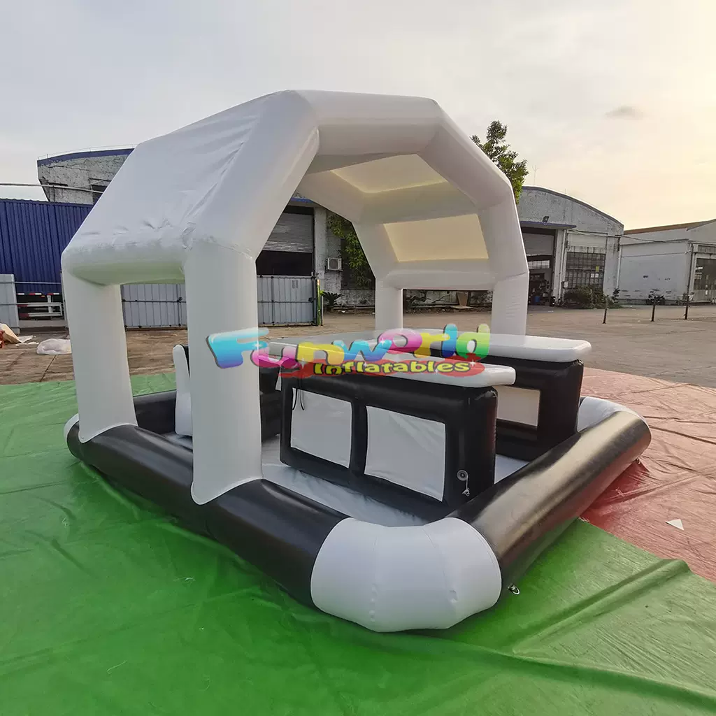 充气水池酒吧泳池派对水上淘气堡PVC沙发浮排户外遮阳充气跳床