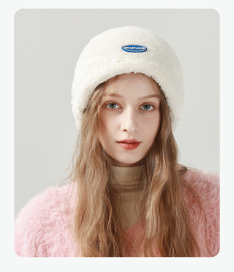 Sciarpa in peluche per donna e uomo protezione freddo invernale_voghion.com