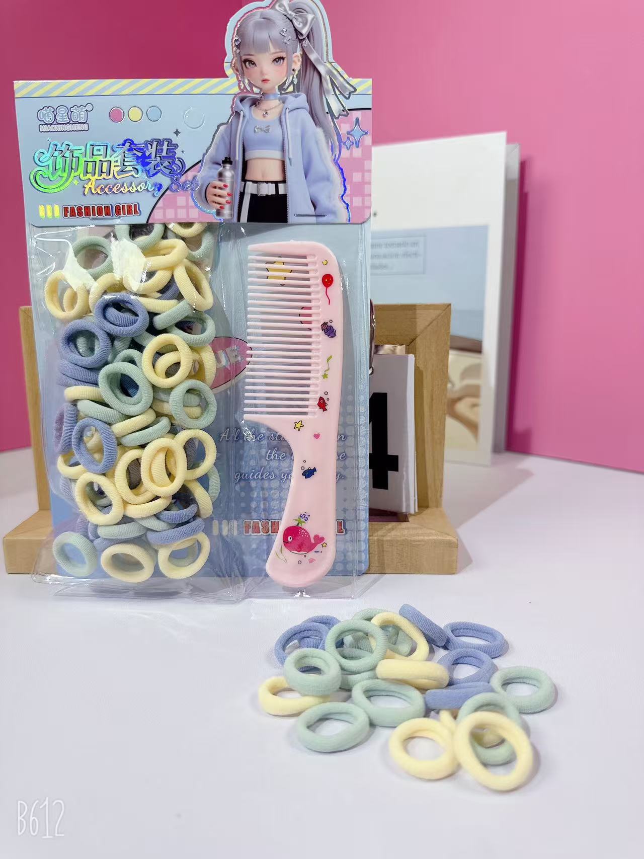 Alta elasticidad de los niños sin lesiones en la banda elástica del cabello, anillos para el cabello de los bebés 2026 nueva cuerda para la cabeza de las niñas image 8