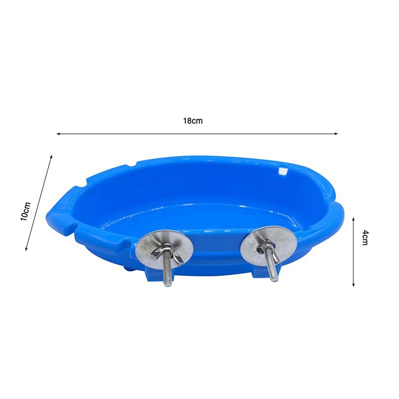 Blue Bird Bathture Parrot Bath Bath Bird Bird Pet Pet Products Pet Products 4