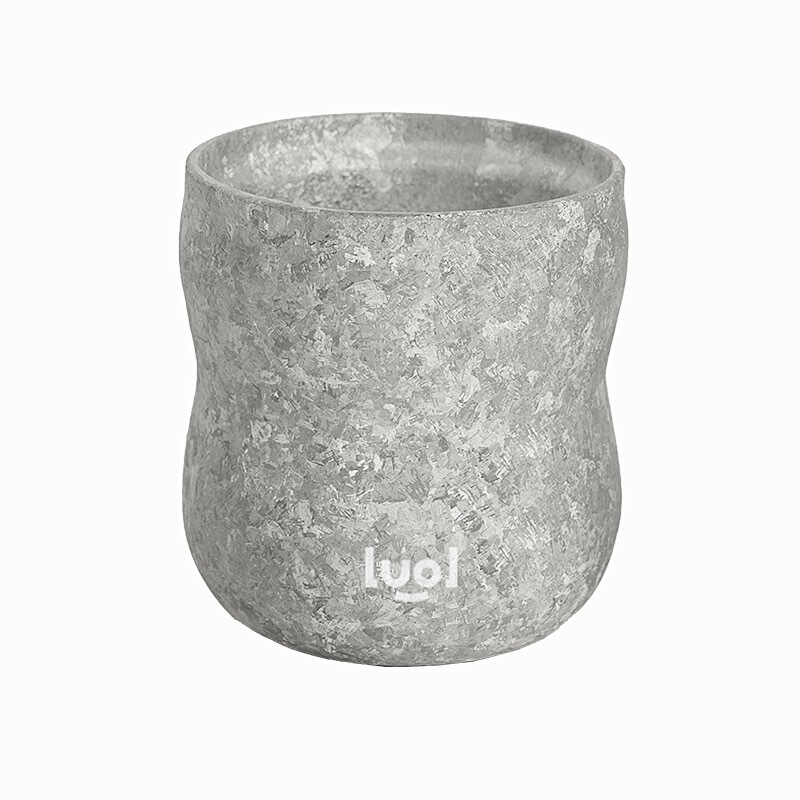 LUOL、ピーナッツカップチタン二重チタンカップビールカップカップ携帯チタンカップ誕生日プレゼント|undefined