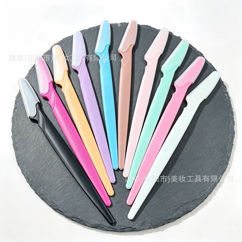 New cross-border eyebrow trimmer for beginners, stainless steel eyebrow razor set, beauty eyebrow trimming tools wholesale New cross-border eyebrow trimmer for beginners, stainless steel eyebrow razor set, beauty eyebrow trimming tools wholesale