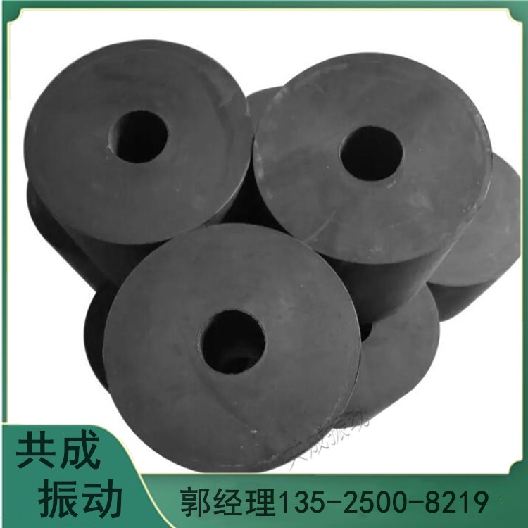 橡胶减震垫 120*120*30胶墩【减振弹簧】振动平台减震弹簧垫