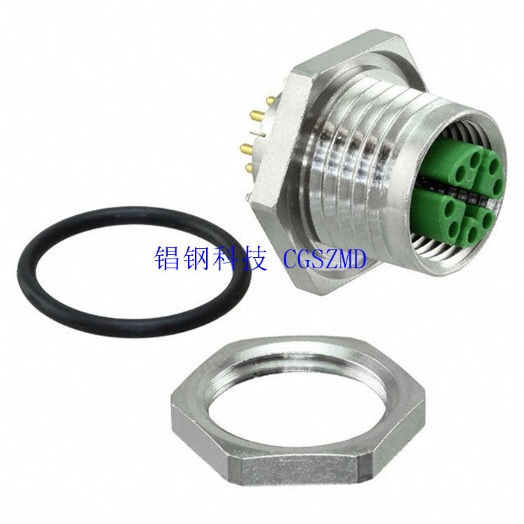 M12ղͷ IP675о8PINͷPCBʽԲδ