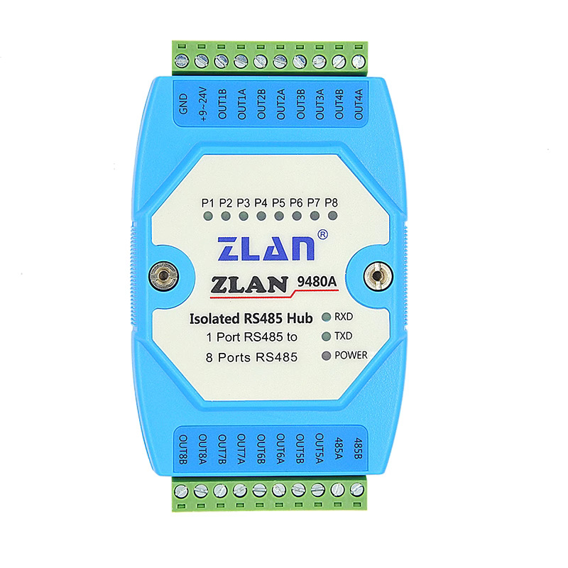 485集线器光电隔离器分配器485hub卓岚485通讯集线器9480A/9440