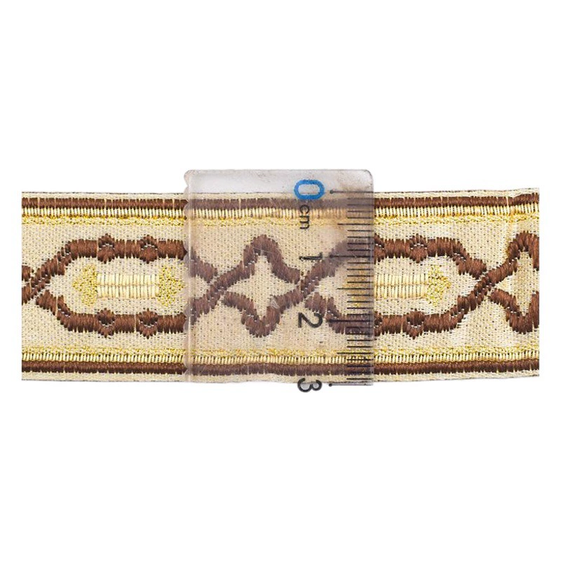 Заводская Поставка полиэстер шелк 3 см картина копирайтинг жаккардовая вышивка кружевная занавеска стол бегун диван подушка DIY аксессуары